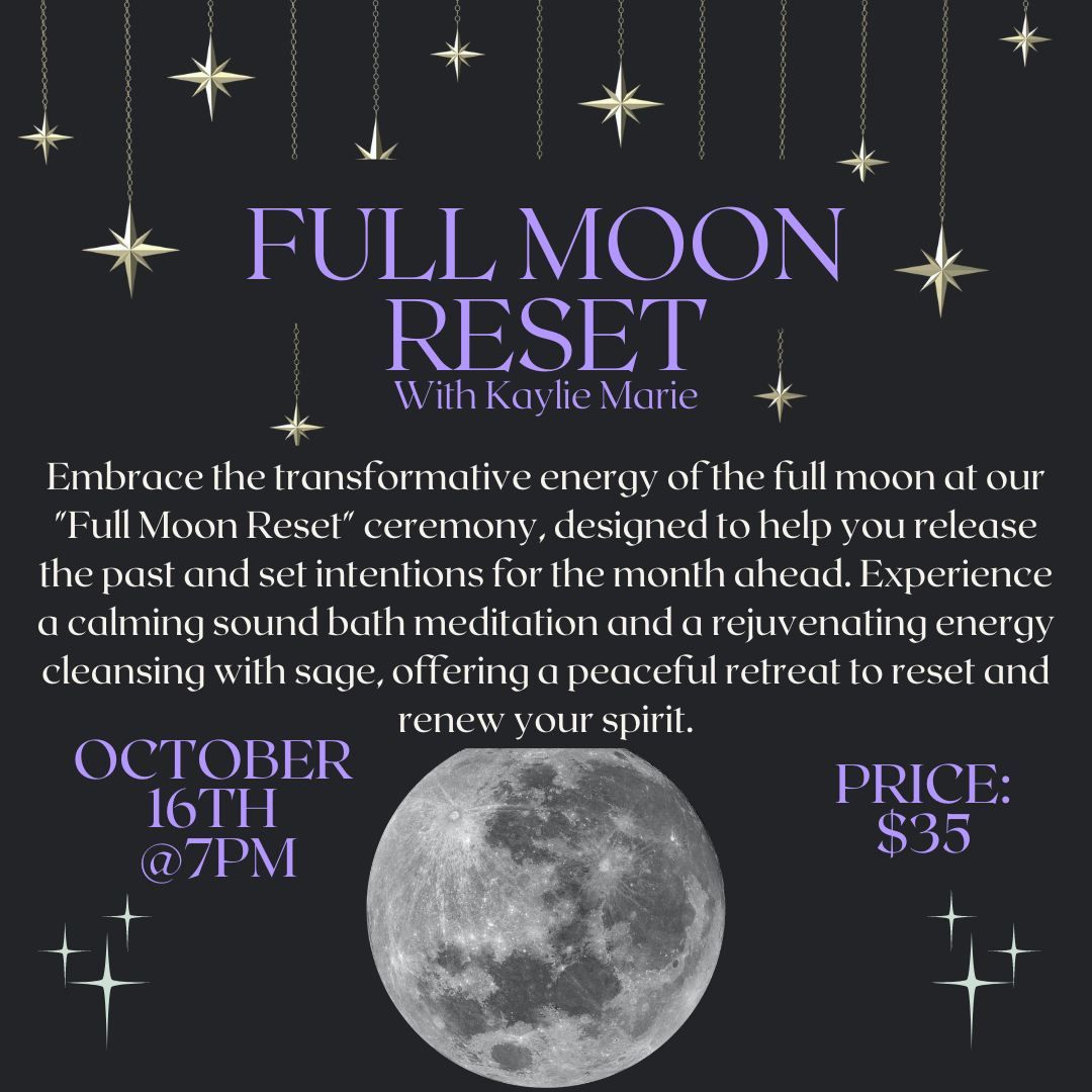 Full Moon Reset Ceremony