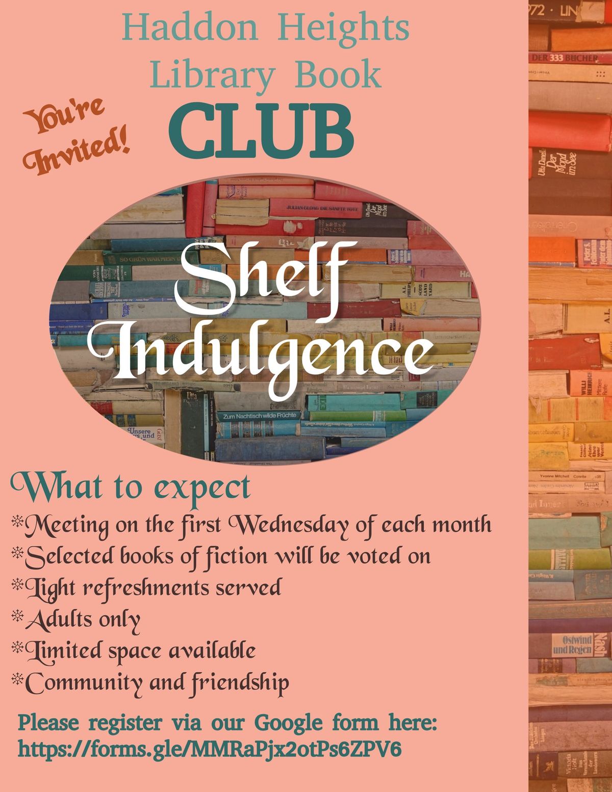 Shelf Indulgence Book Club