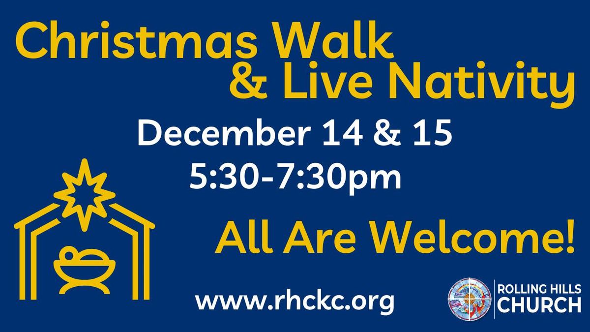 Live Nativity & Christmas Walk