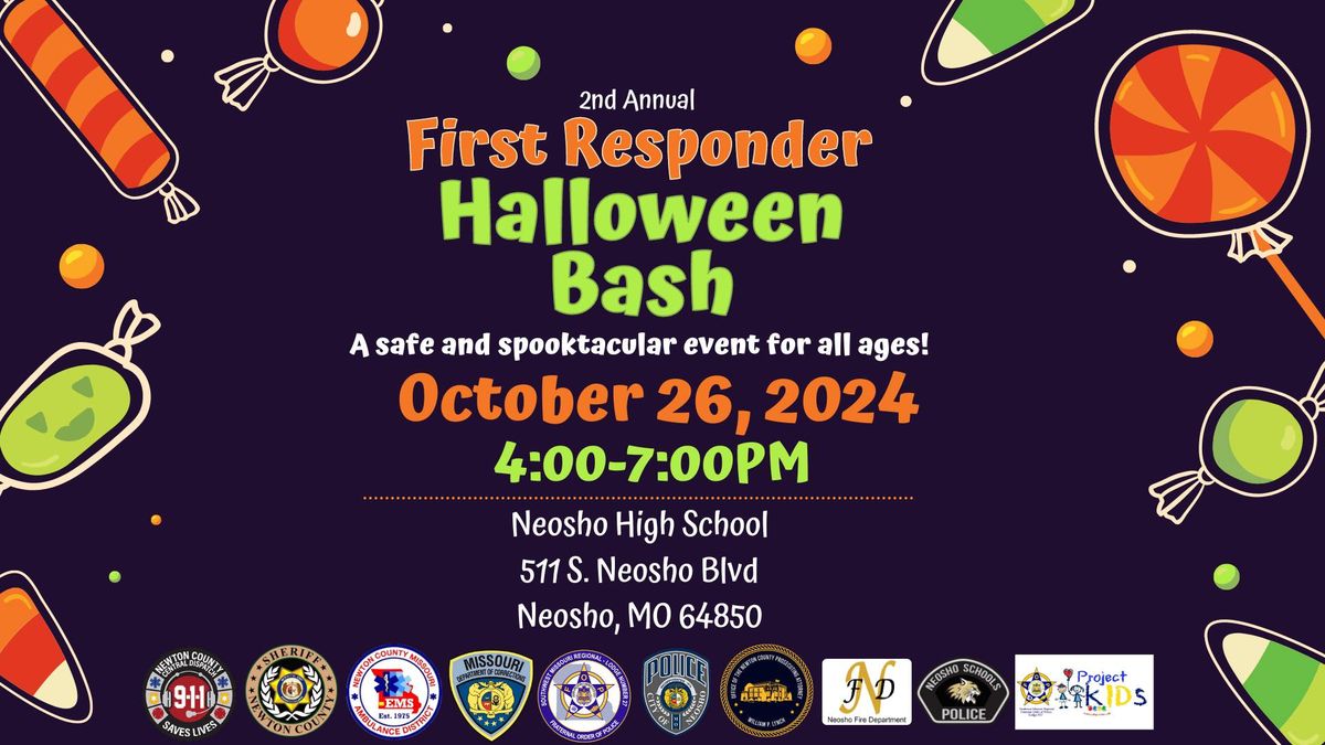 2nd Annual First Responder Halloween Bash