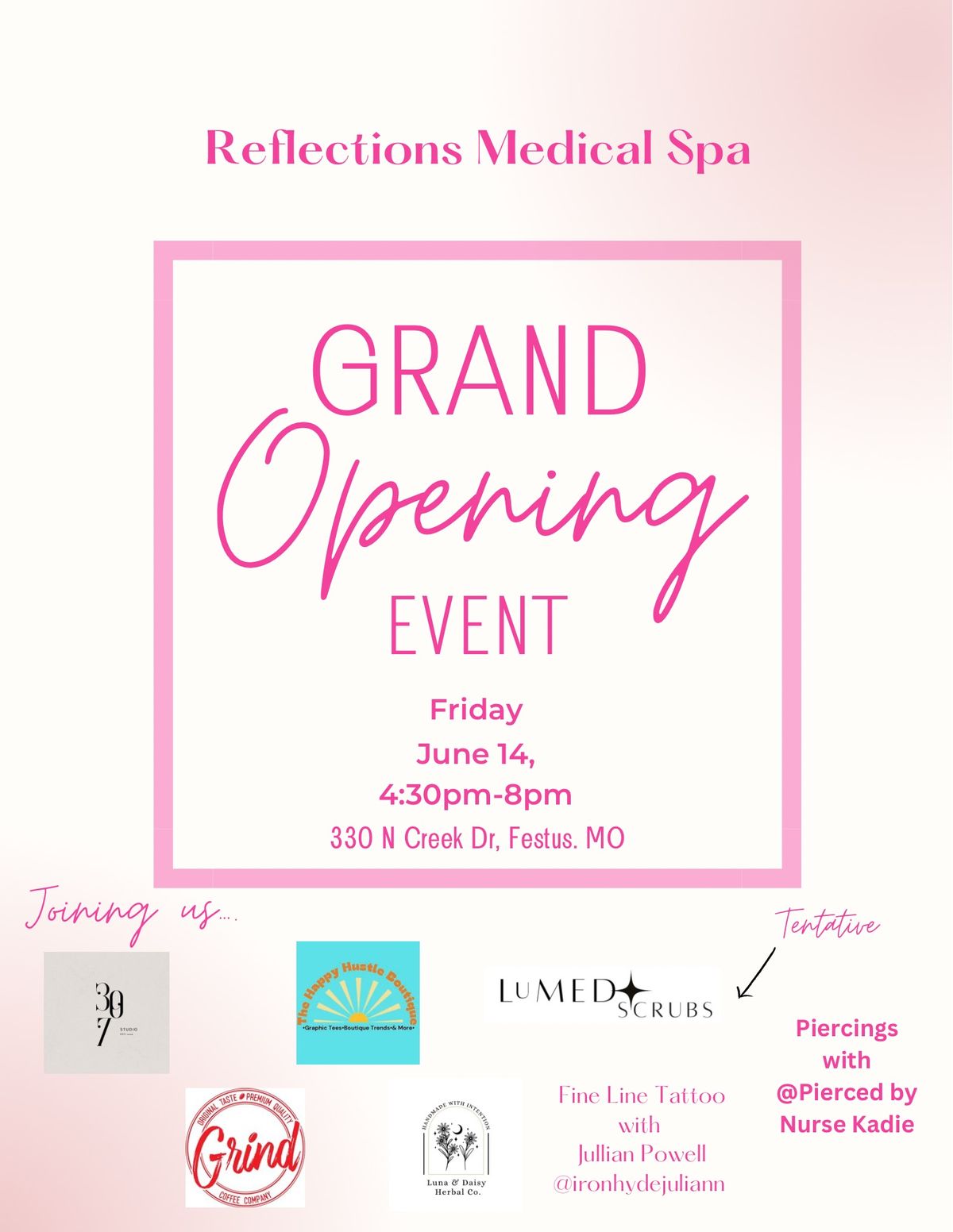 Reflections Medical Spa Grand Opening