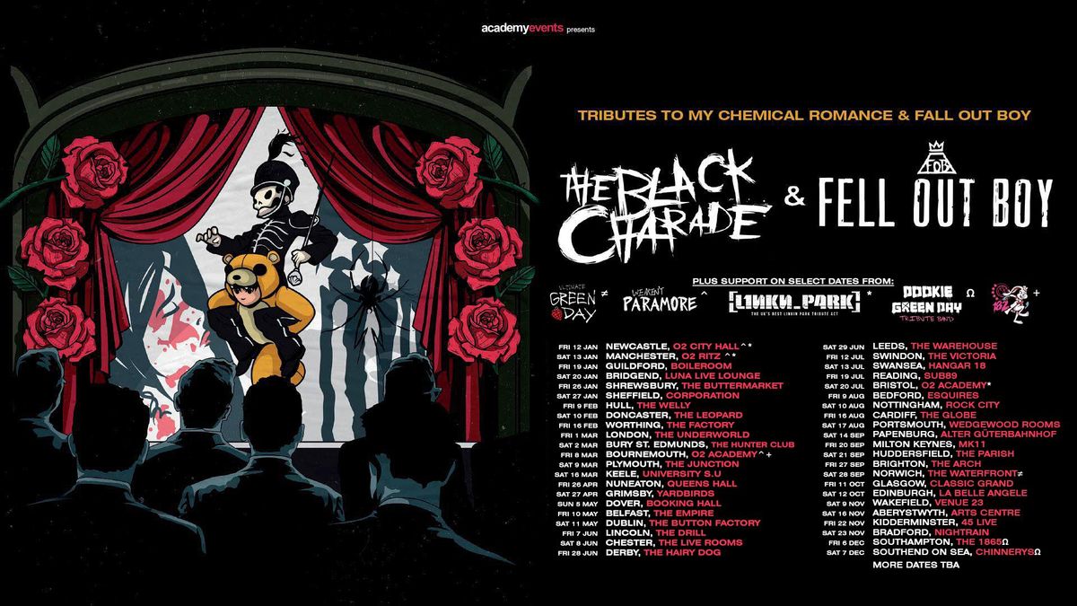 The Black Charade x Fell Out Boy x L1nkn P4rk x We Aren\u2019t Paramore | O2 City Hall