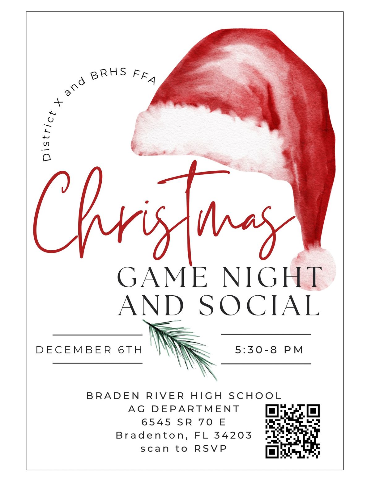 District X Christmas Game Night and Social