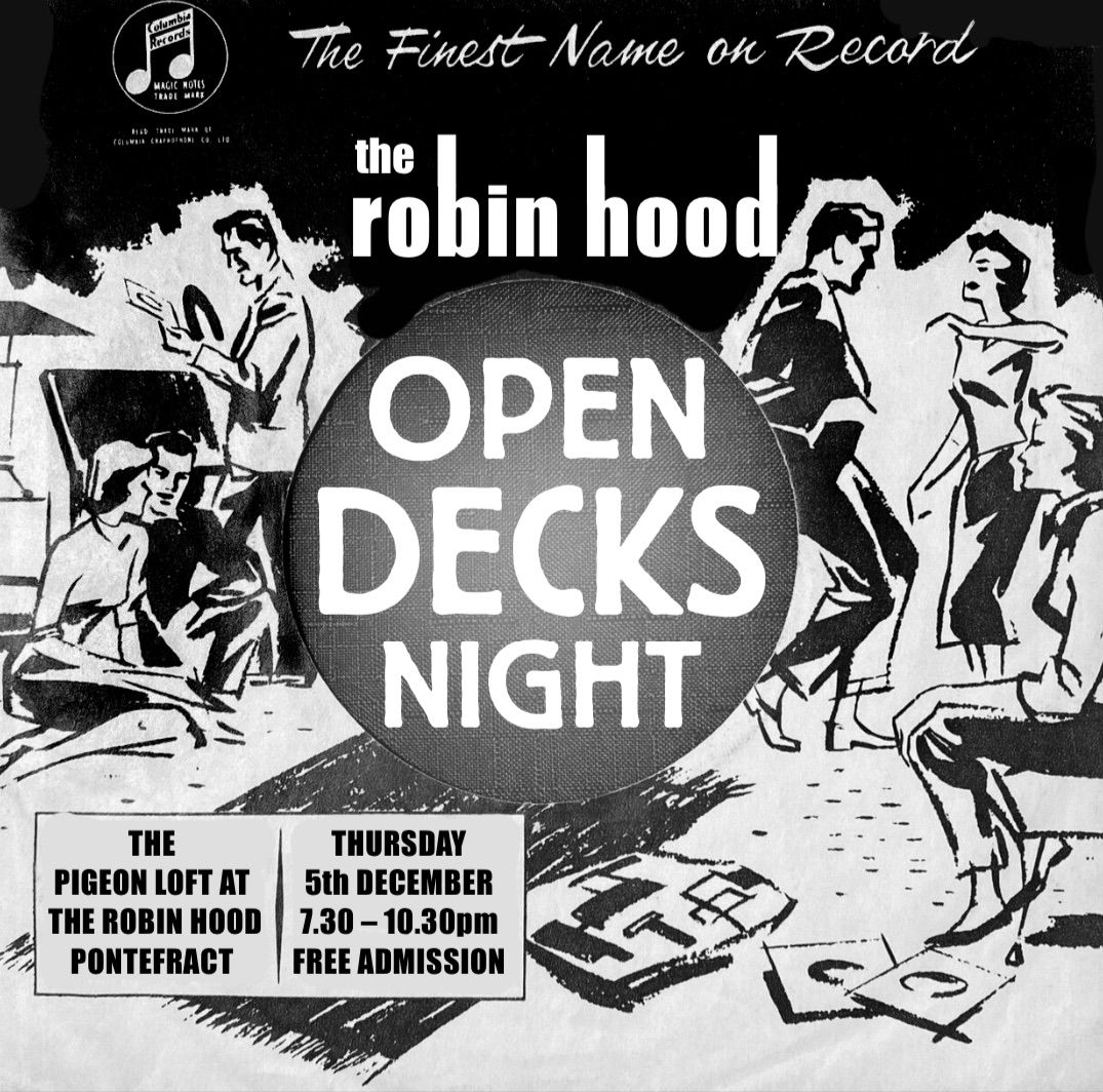 Open Decks Vinyl Night