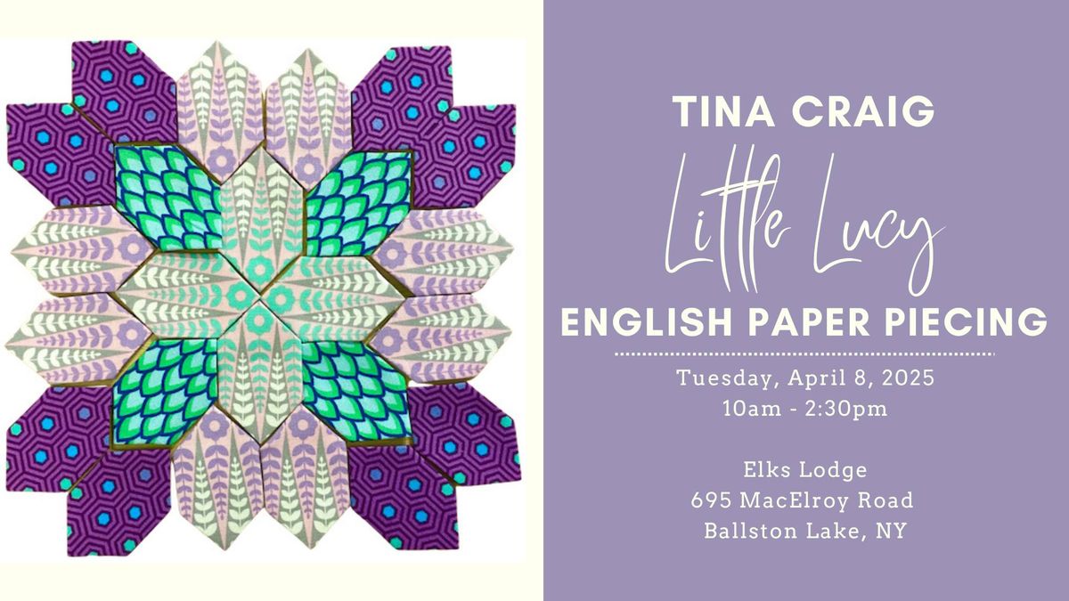 Tina Craig - Little Lucy English Paper Piecing