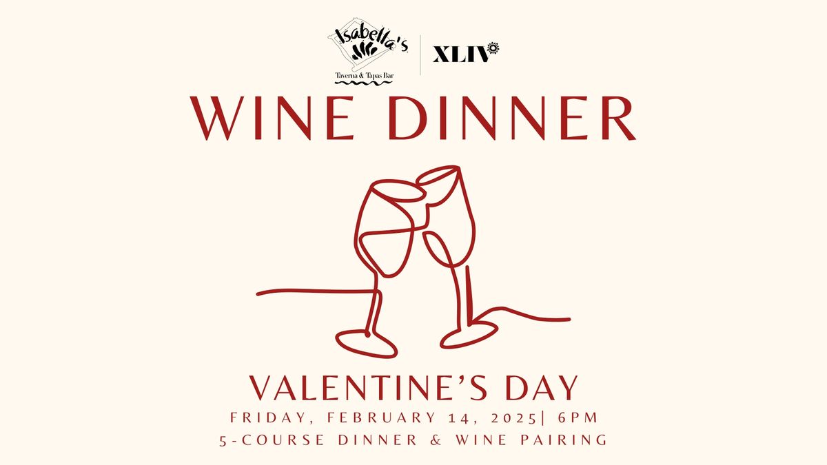 Valentine's Day Wine Dinner!