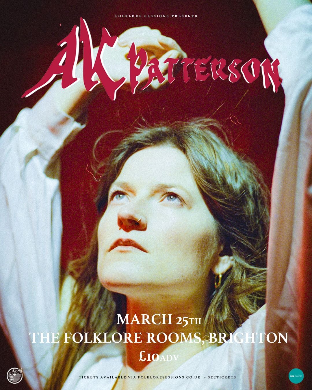 AK Patterson Live at The Folklore Rooms