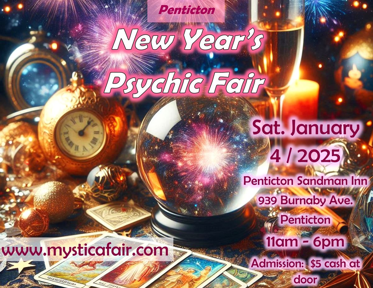 New Year's Psychic Fair - Penticton MysticaFair Psychic Fair