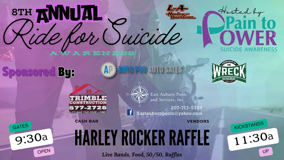 8th Annual Ride For Suicide Awareness