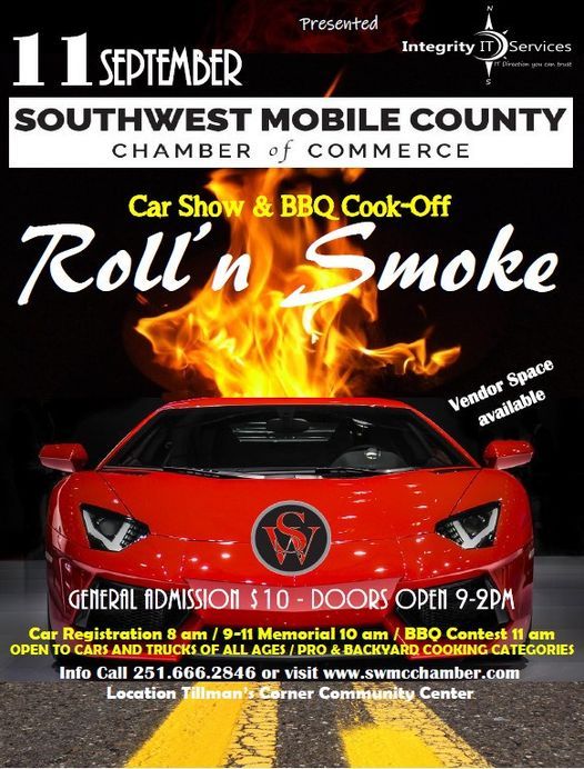 Roll n Smoke, Tillmans Corner Community Center, Mobile, 11 September 2021