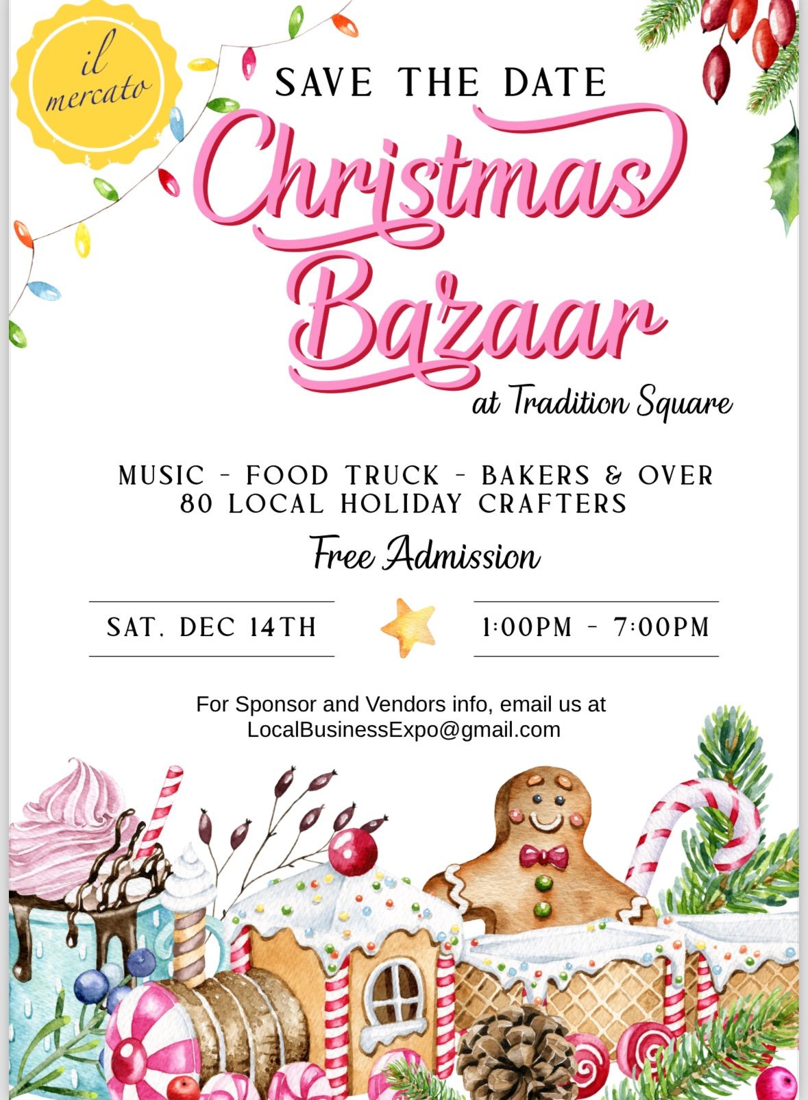 Christmas Bazaar, at Tradition Square