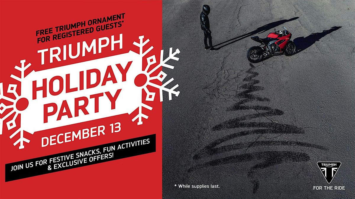 Triumph Dealer Holiday Party: Ottawa Goodtime Center