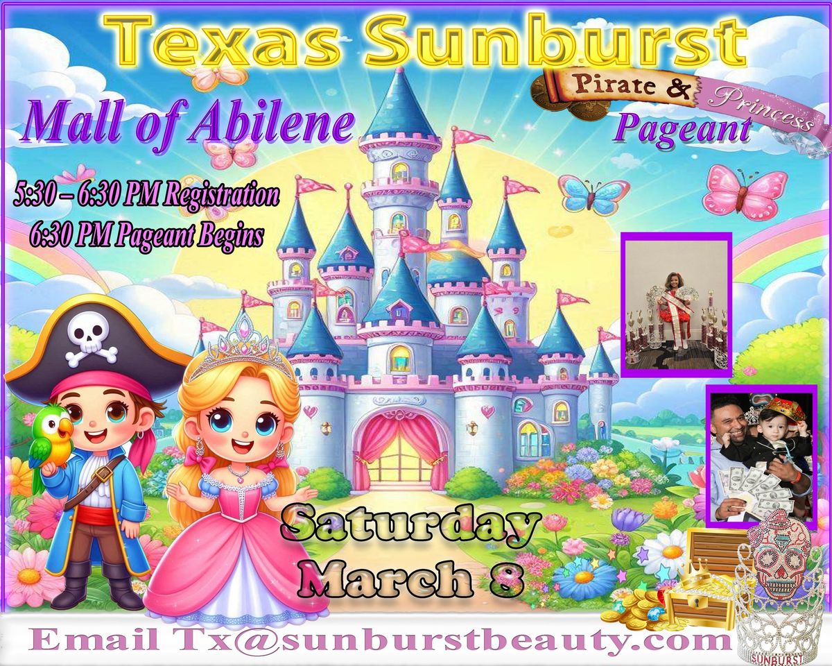 Sunburst Pirate & Princess Pageant Abilene Texas