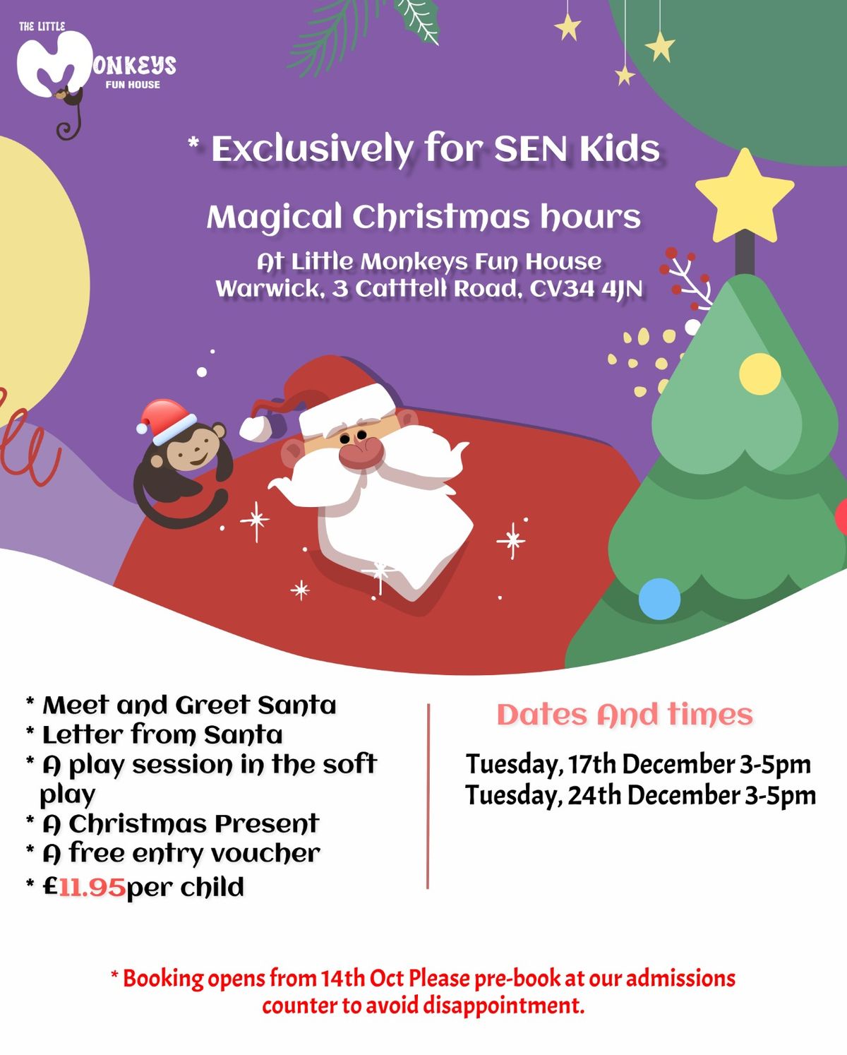 Magical Christmas Hours- Exclusively for SEN kids