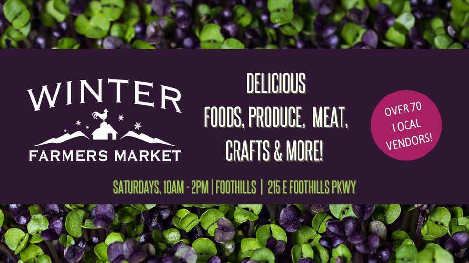 Winter Farmers Market Jan 28