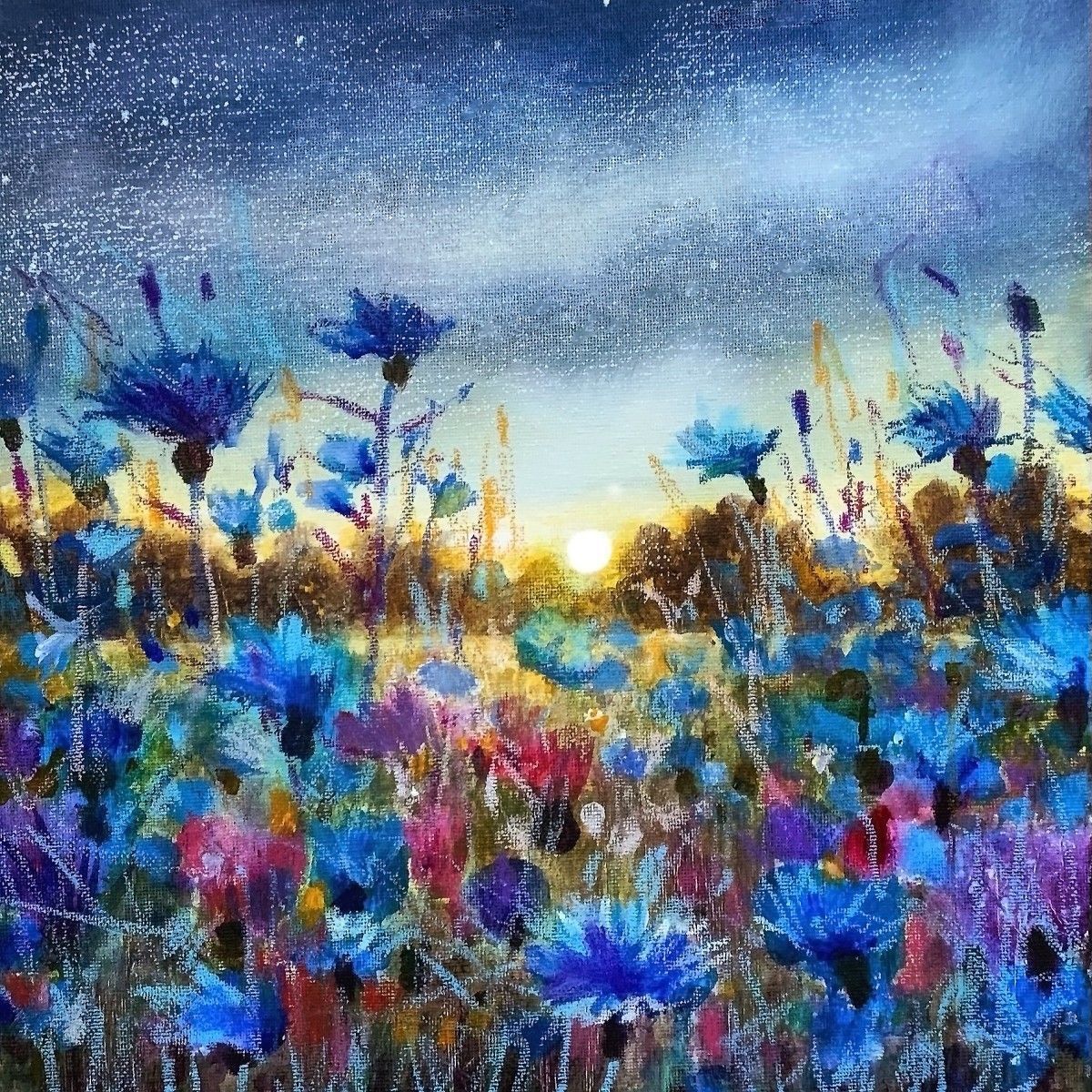 Cornflower Meadow Brunch and Paint at the Hedgehog, Lichfield 