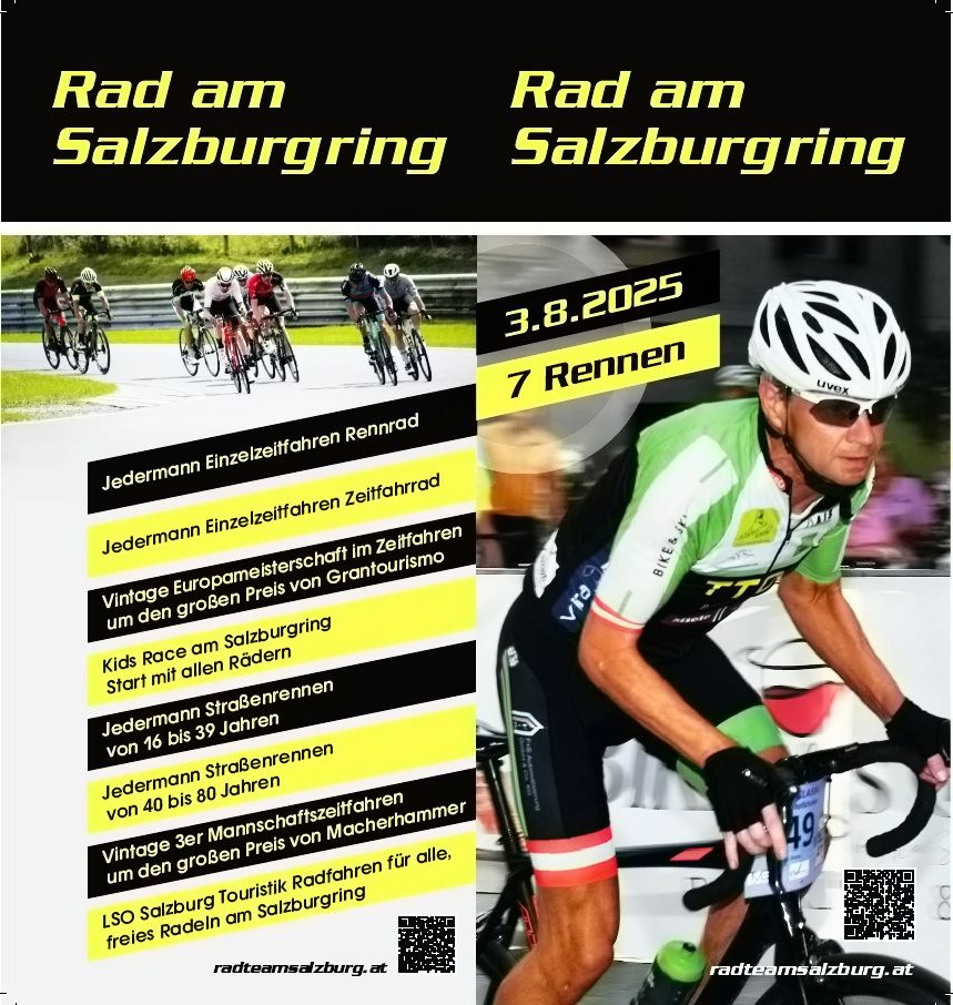 RAD am SALZBURG RING 3.08.2025