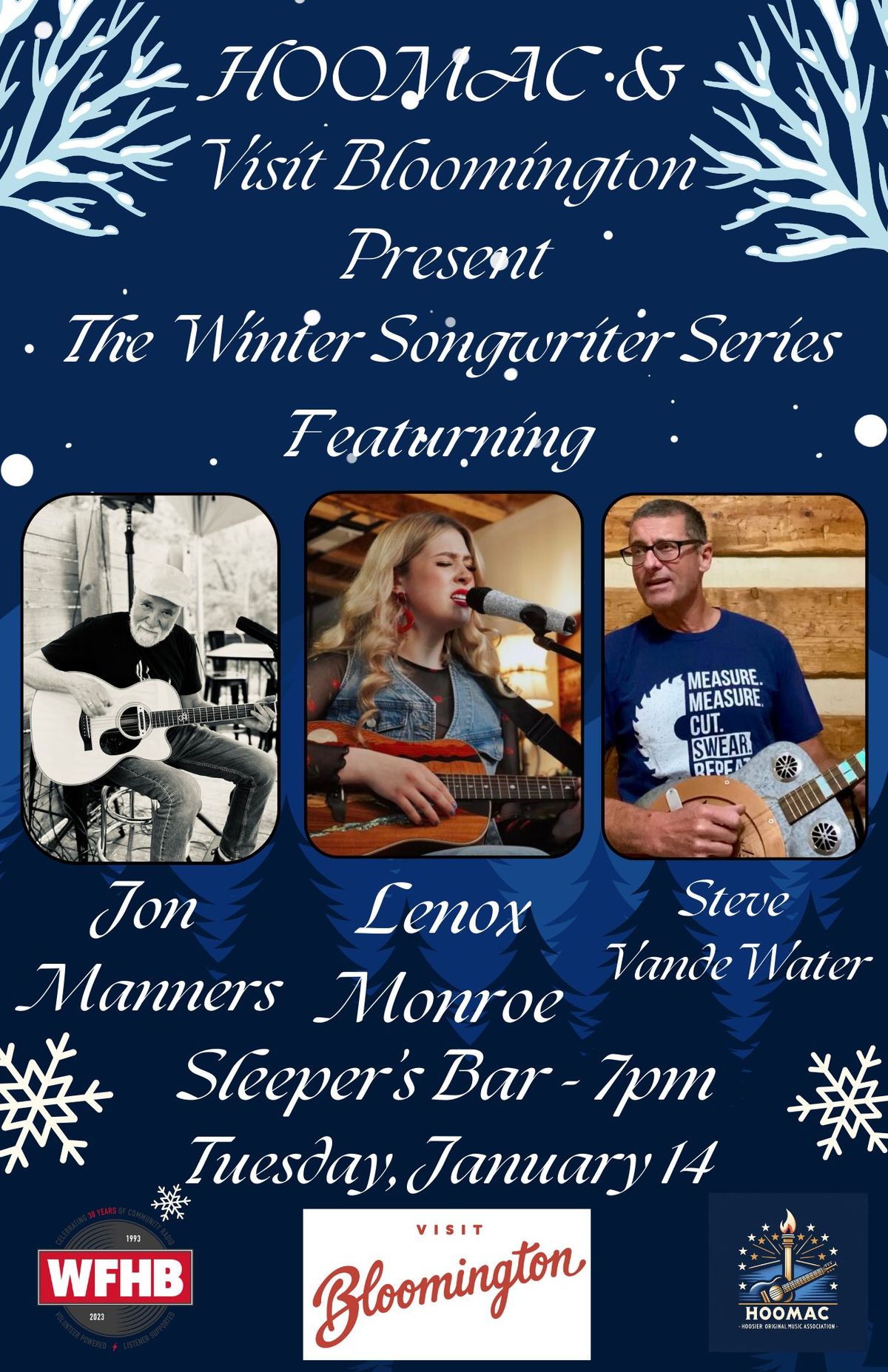 Songwriter Series at Sleeper's - Visit Bloomington!