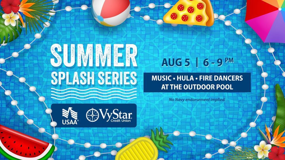 Summer Splash Pool Party: Back to School Luau