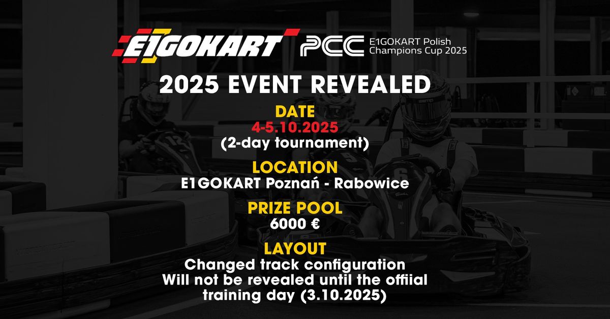 E1GOKART Polish Champions Cup 2025