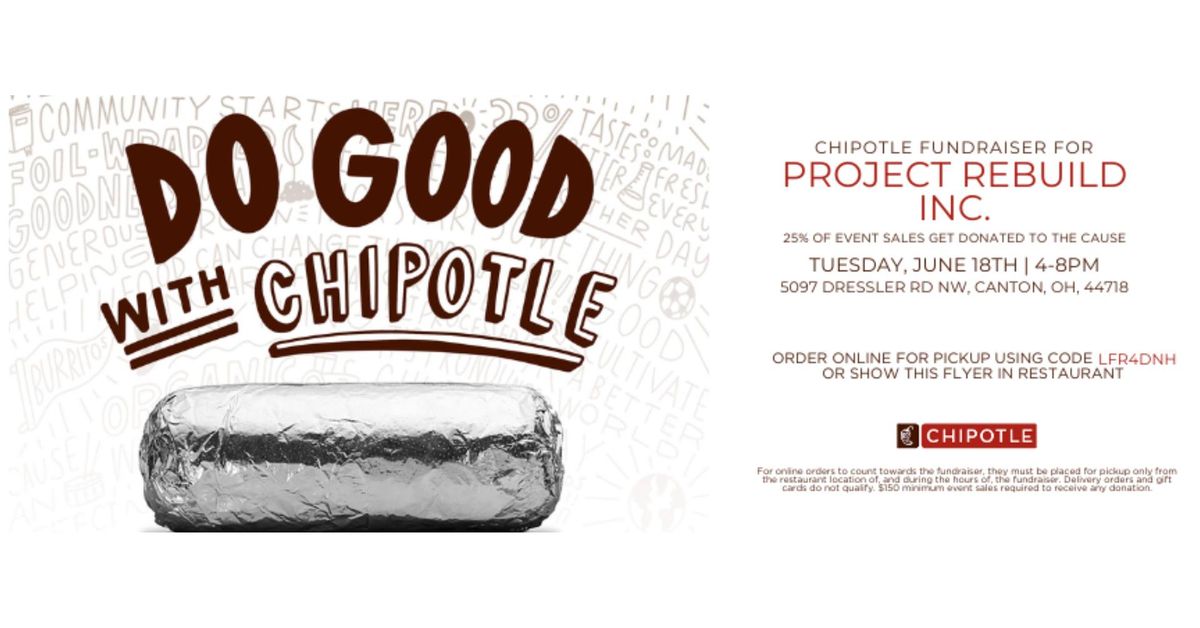 Dine to Donate at Chipotle! 