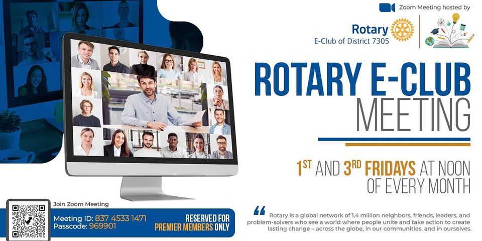 Rotary E-Club Meeting