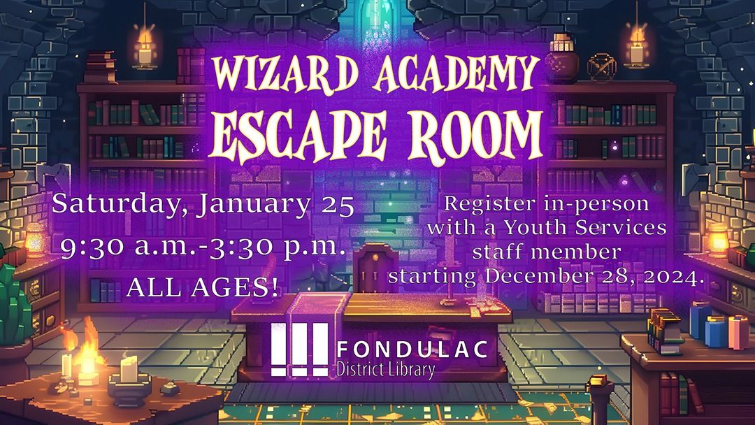 Wizard Academy Escape Room