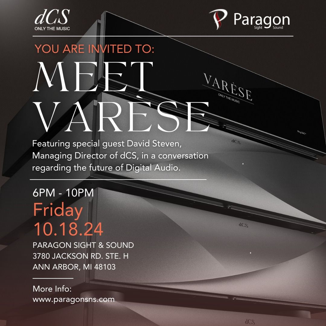 Meet dCS Var\u00e8se at Paragon