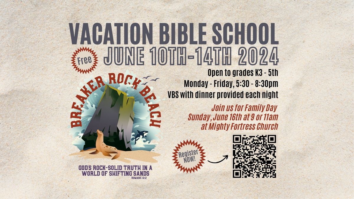 VBS 2024 Breaker Rock Beach, 4302 SW Loop 410, San Antonio, TX