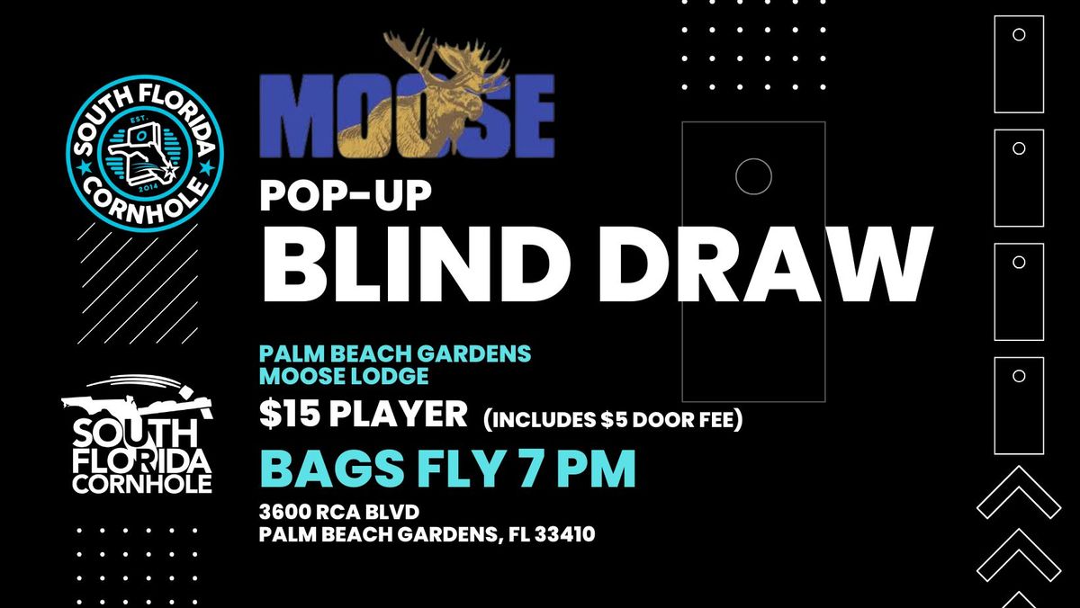 Wednesday Moose Popup Blind Draw - Pork Chop Dinner Night