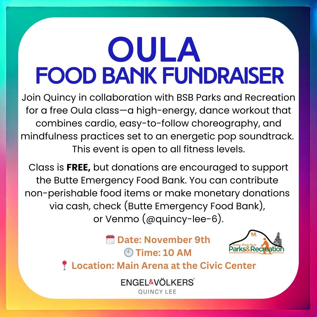 Oula - Food Bank Fundraiser