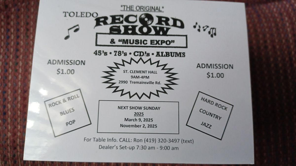 Toledo Record Show