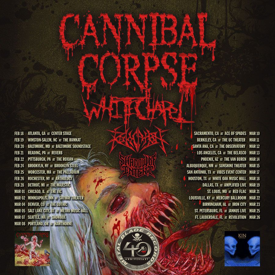 Cannibal Corpse at First Avenue