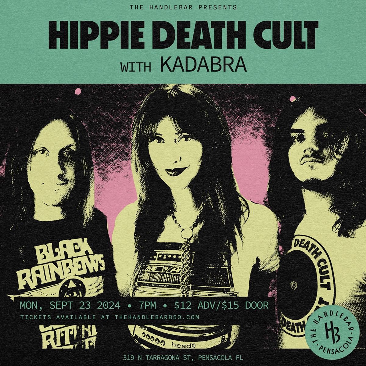 9\/23- Hippie Death Cult, Kadabra