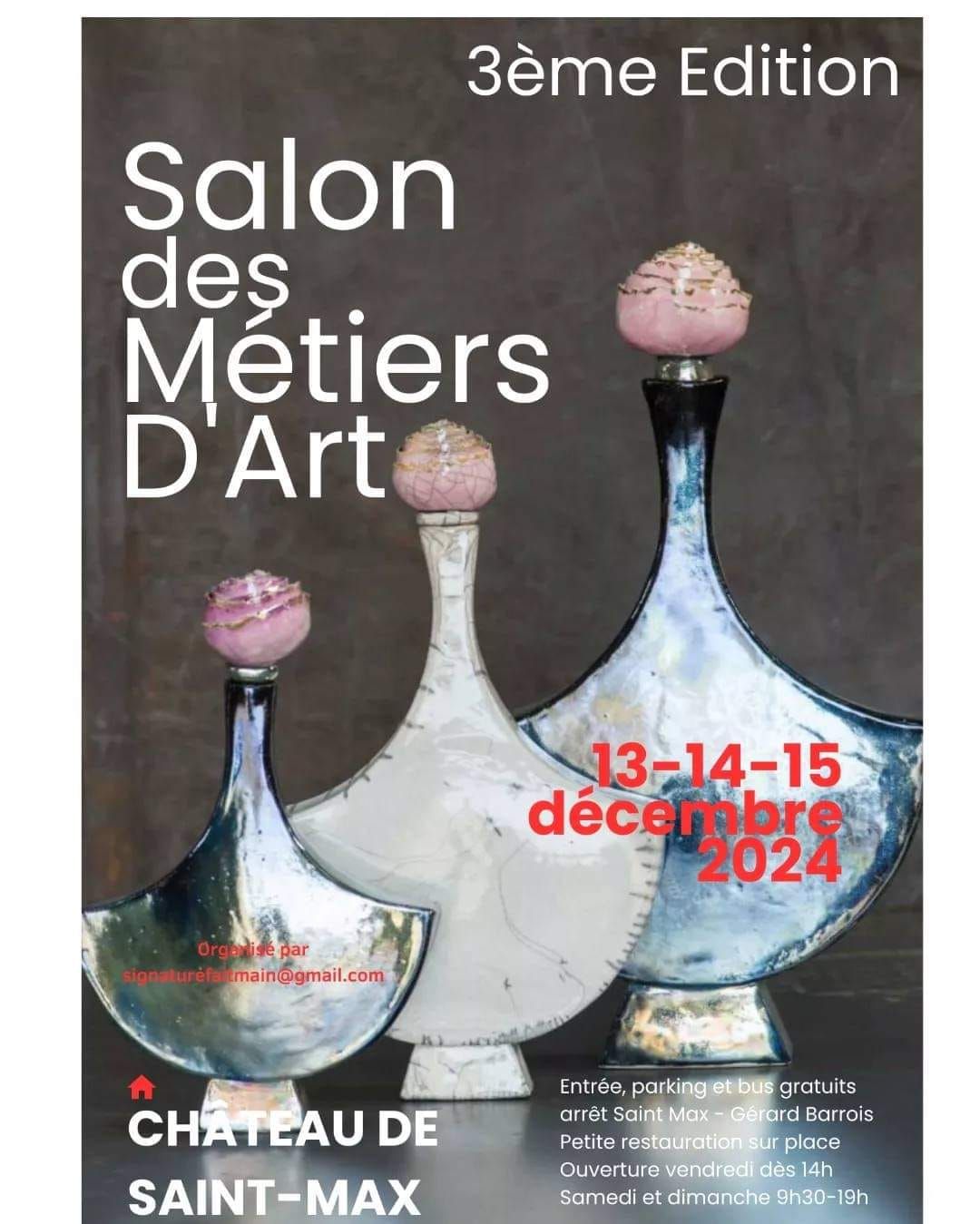 Salon des M\u00e9tiers d'Art\n3\u00e8me Edition