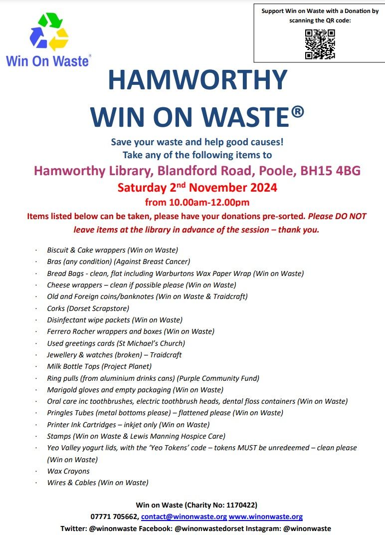 Win on Waste - Hamworthy