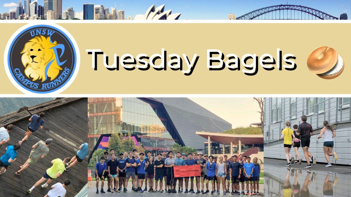 RunSoc Bagels Tuesdays!