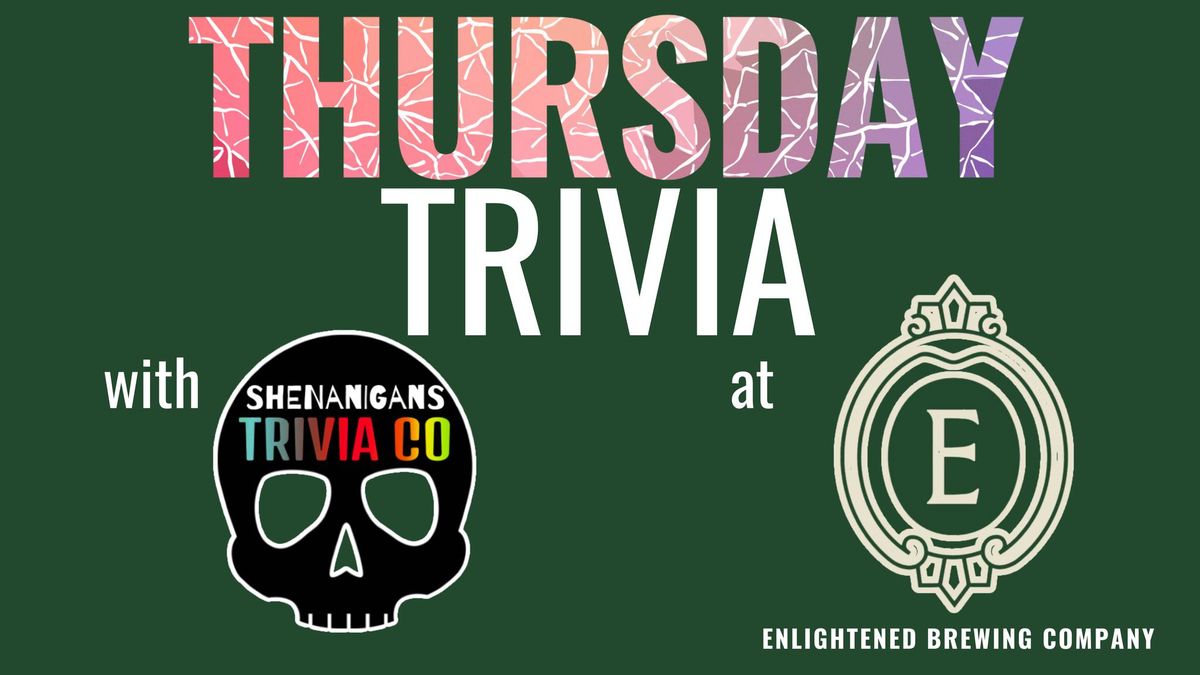 THURSDAY Night TRIVIA! 