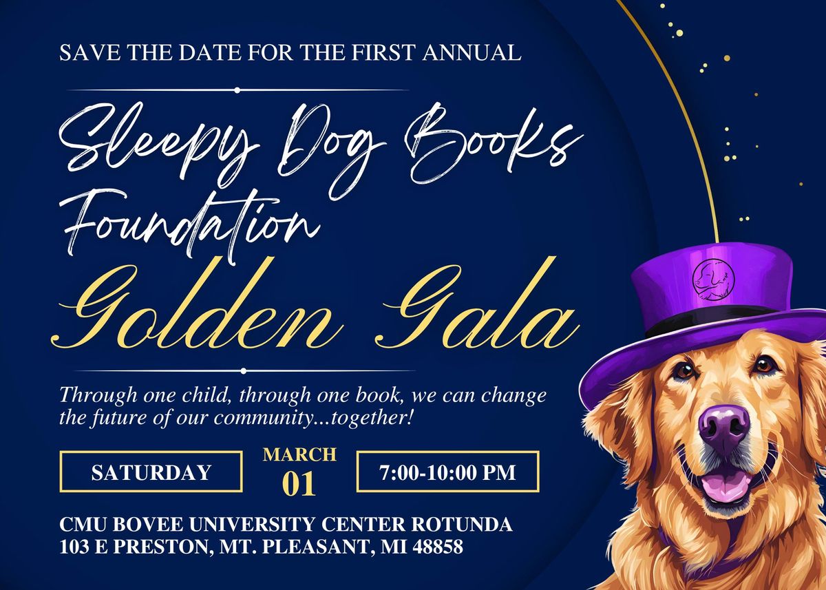 Sleepy Dog Books Foundation Golden Gala