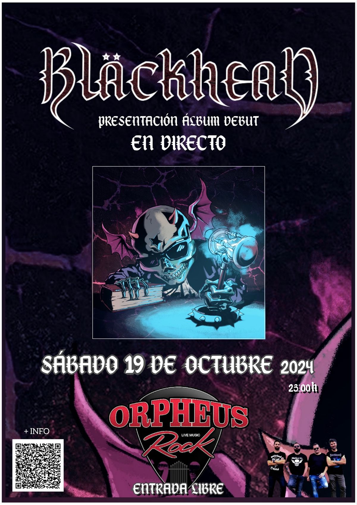 BL\u00c4CKHEAD en concierto