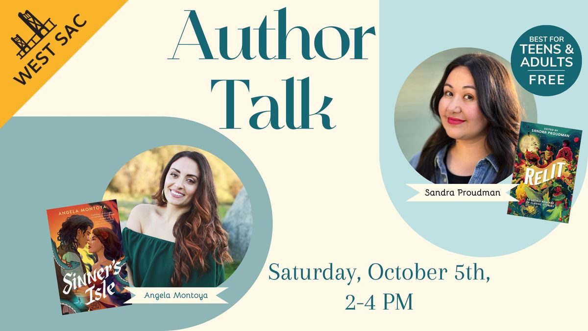 Author Talk- Angela Montoya and Sandra Proudman