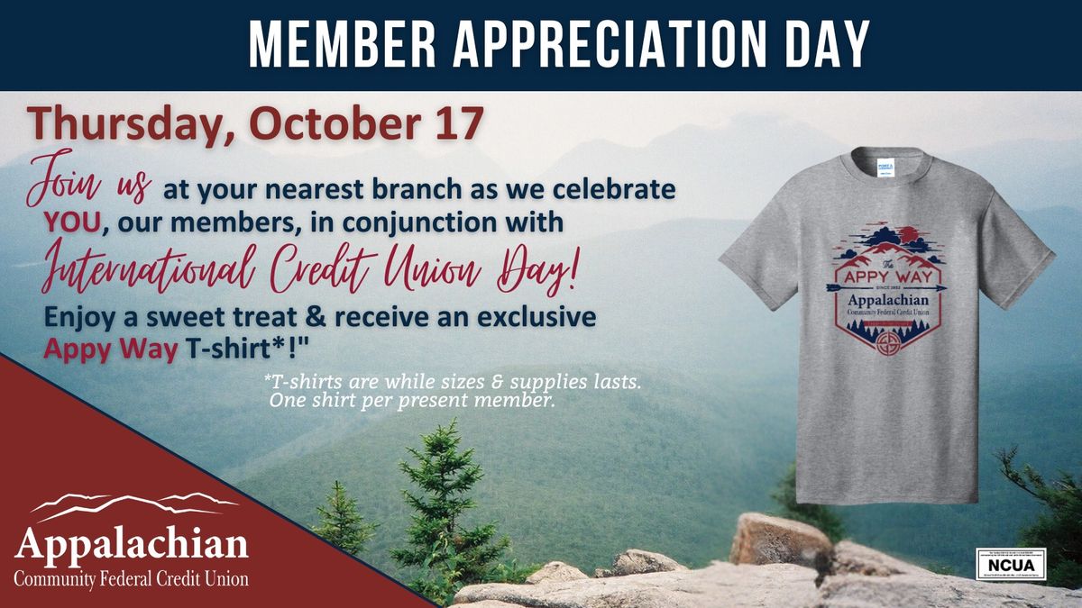 Member Appreciation Day