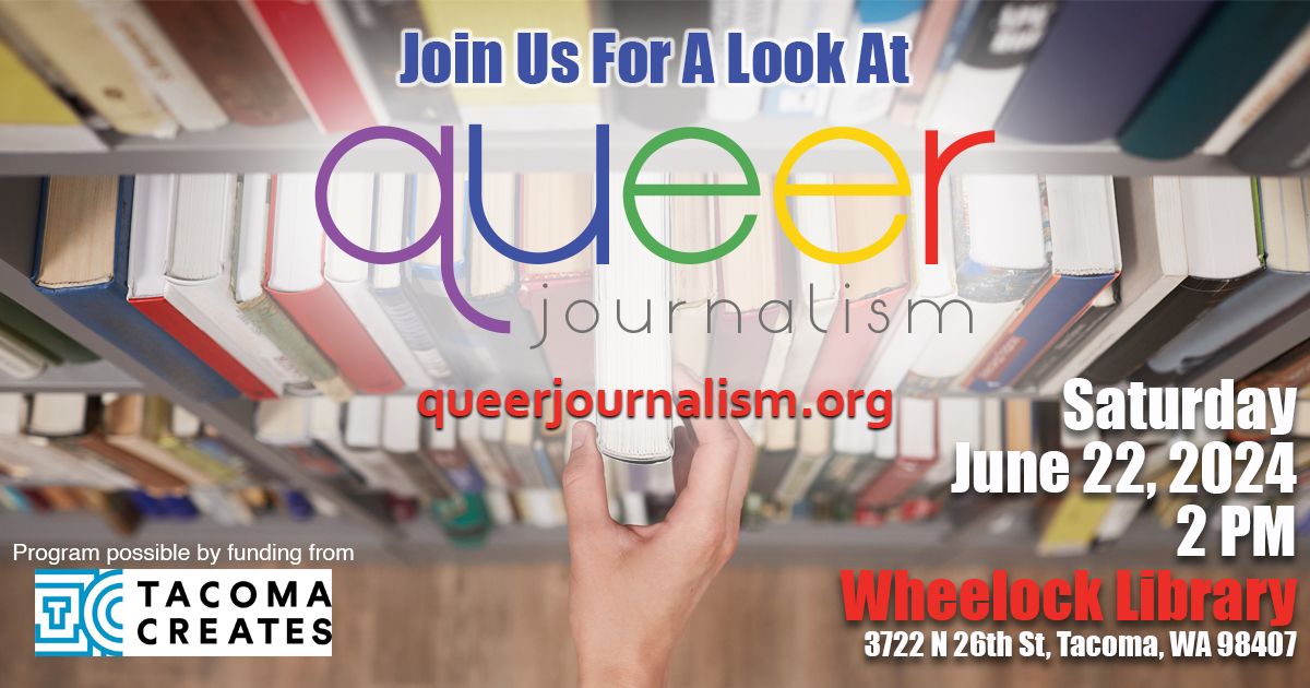 Queer Journalism Discussions with Sarah Toce and MK Scott