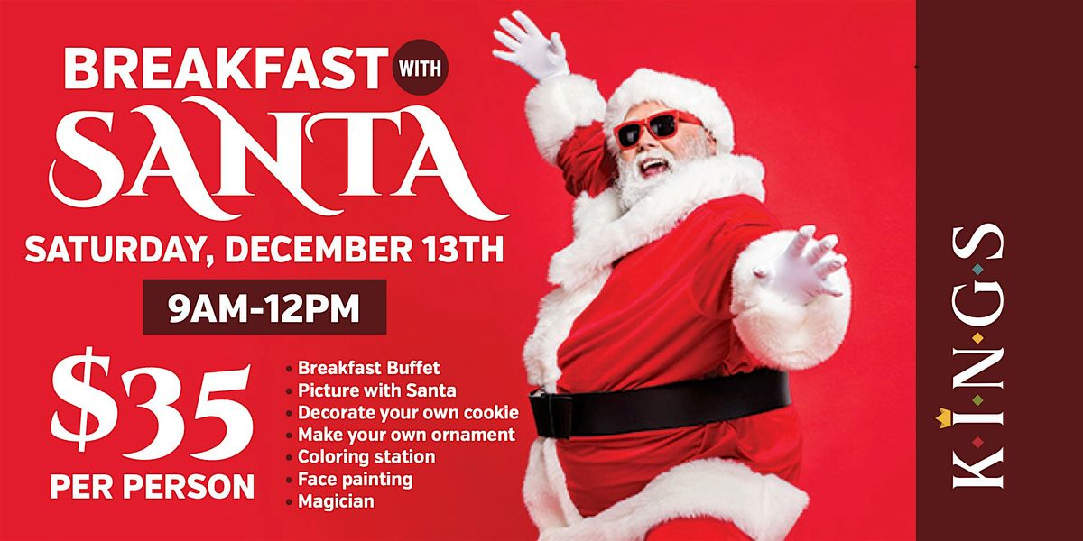 Breakfast with Santa at Kings Rosemont