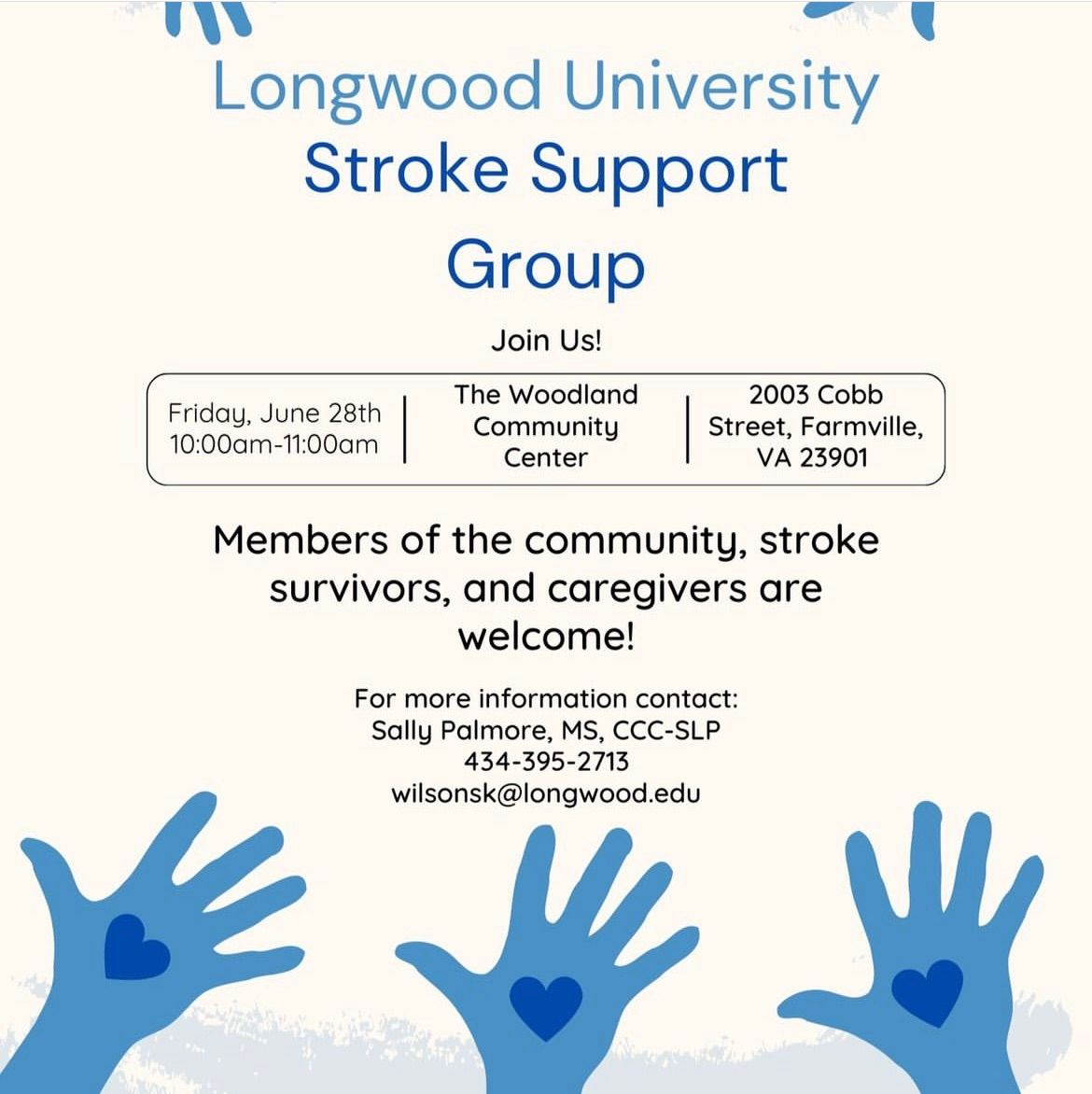 Stroke Support Group Meeting