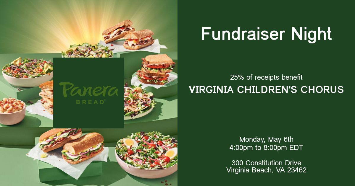 Panera Bread Fundraiser Night for VCC!