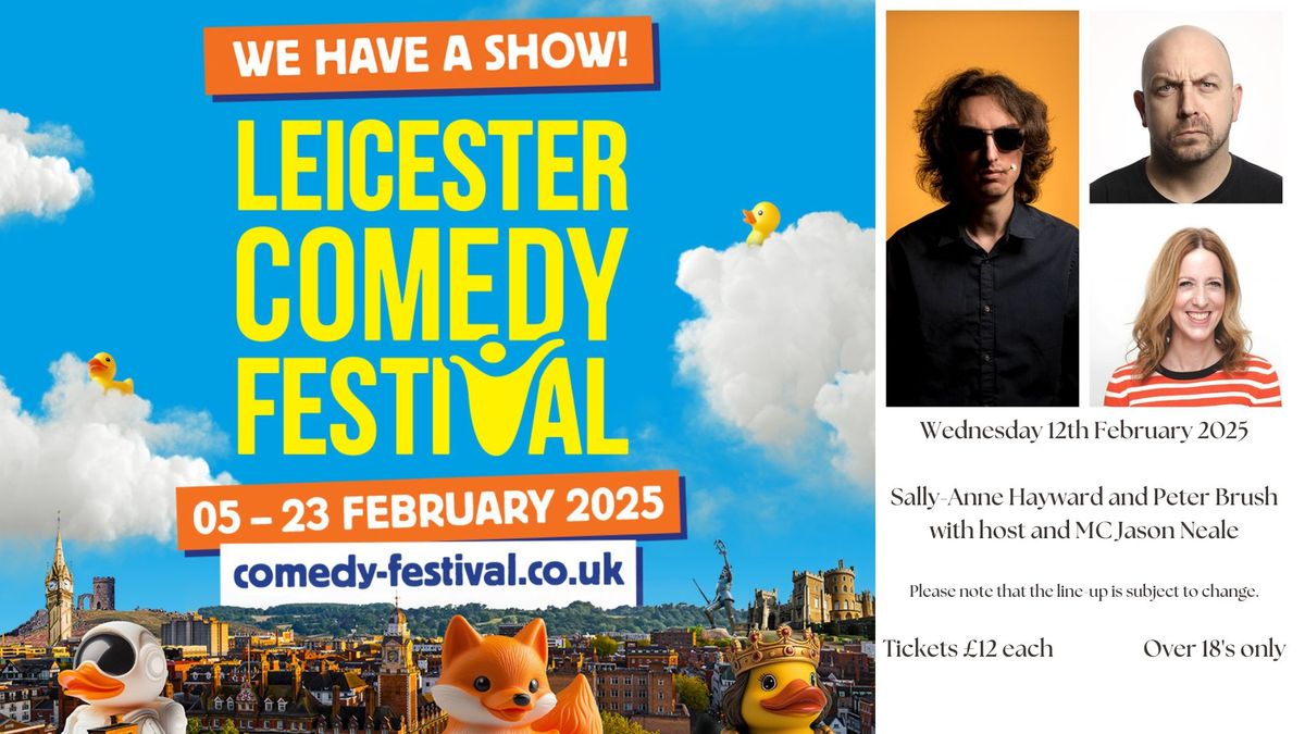 Leicester Comedy Festival at Harborough Culture Cafe