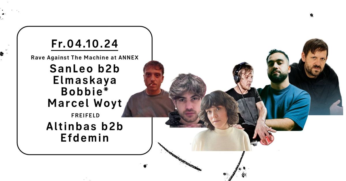 Clubnight - SanLeo, Elmaskaya, Bobbie*, Marcel Woyt, Altinbas, Efdemin