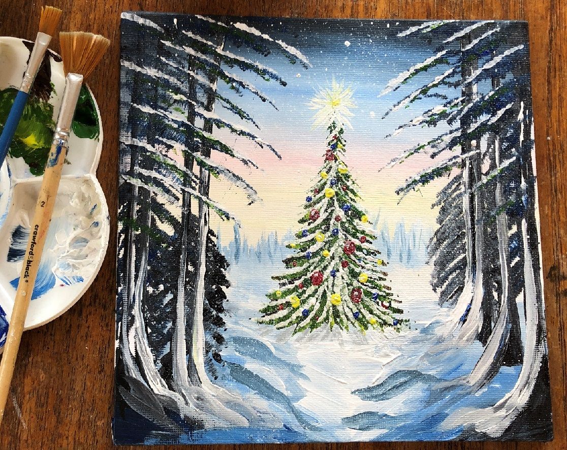 Chat and Paint: Christmas Tree