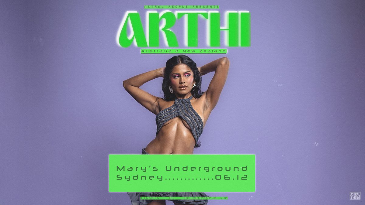 ARTHI | EORA\/SYDNEY | MARY'S UNDERGROUND